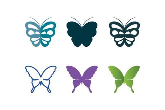 Download Butterfly Beauty Vector Logo Icon Design - Vector Collection