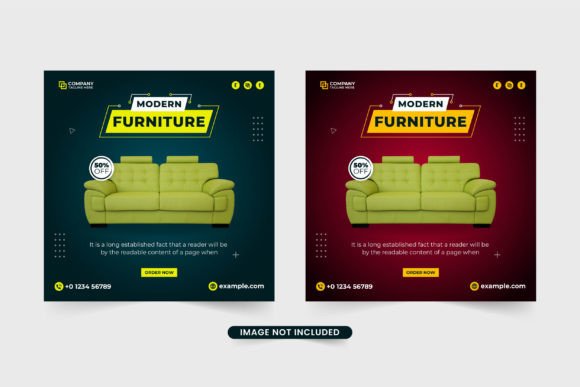 Download Furniture Sale Social Media Post Vector - Vector Collection
