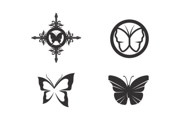 Download Butterfly Beauty Vector Logo Icon Design - Vector Collection