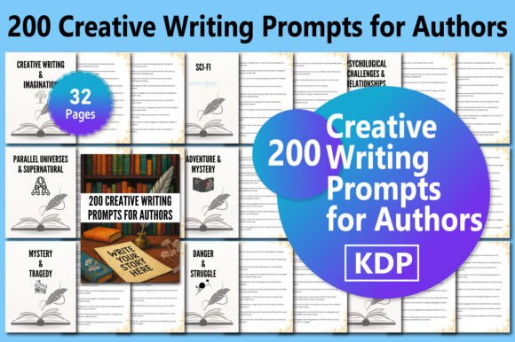 Download 200 Creative Writing Prompts for Author - Creative Collection