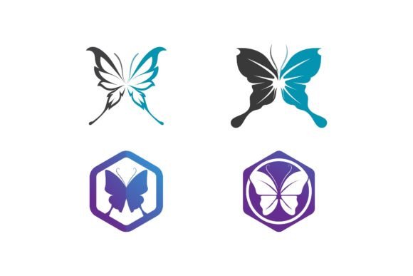 Download Butterfly Beauty Vector Logo Icon Design - Vector Collection
