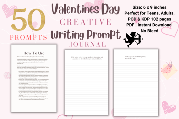 Download Valentine 50 Creative Writing Prompts - Creative Collection